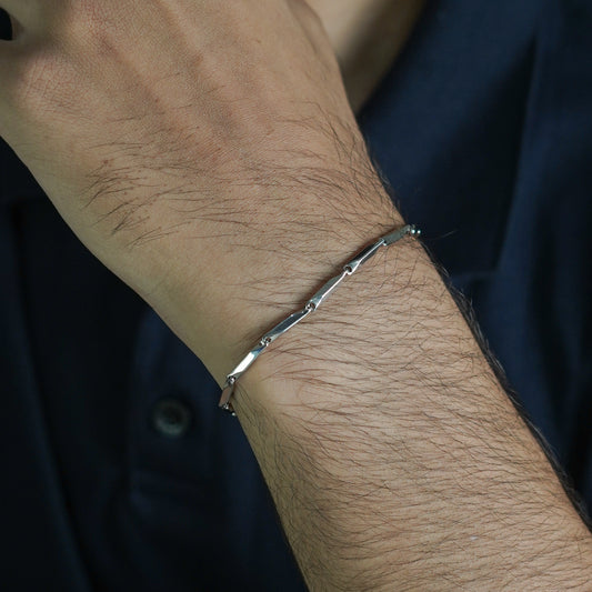 Tricon Bracelet (Silver) - Biraaj
