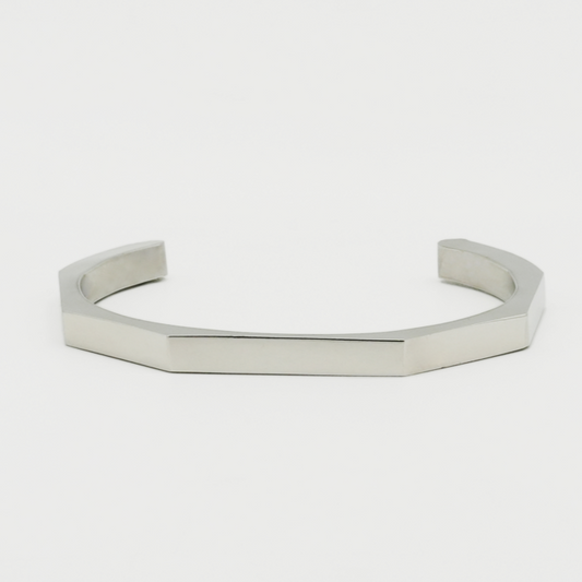 Hexa Open Cuff Bangle - Biraaj